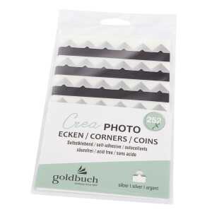 Goldbuch Fotoecken Crea silber