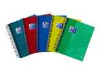 European Book Touch A6, 120 Bl. kariert 5x5 mm 5 Farben...