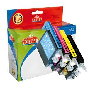 Inkjetpatrone Multipack 4-färbig EMSTAR B60 LC-985BK