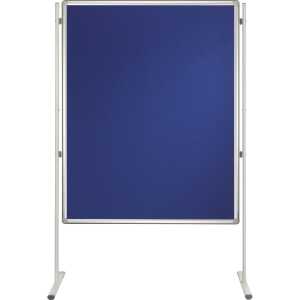 Stellwandtafel 120x150 we/blau FRANKEN SFD8014-03 PRO