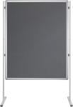 Stellwandtafel 120x150cm grau FRANKEN PTD831412 PRO