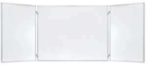 Klapptafel ECO 2 Flügel weiß FRANKEN K90/120 90x120cm