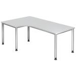 Winkeltisch 4-Fuß-Gestell rund -200 x 68-76 - 120...