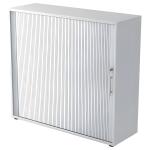 Hammerbacher Rollladenschrank - 3OH, 120 cm, Relinggriff,...