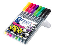 Staedtler Lumocolor perm. gem. Etui 8St