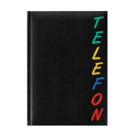 Herlitz Adressbuch A5 Rainbow schwarz 96 Seiten, 24-teil....