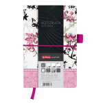 Notizbuch, Leinen, farbig, liniert, A5, 96 Blatt