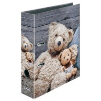 Herlitz Ordner maX.file A4 Teddys Innenspiegel sw...