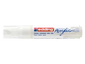 Edding Acrylmarker 5000 5-10 mm verkehrsweiß