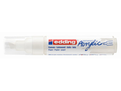 Edding Acrylmarker breit 5000 verkehrsweiß