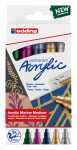 Edding Acrylmarker 5100 2-3 mm 5er-Set festlich