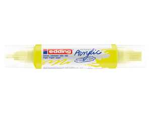 Edding Acrylliner 5400 2-3 + 5-10 mm neongelb