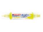 Edding Acrylliner 5400 2-3 + 5-10 mm neongelb