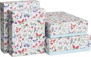 STEWO Geschenkbox 4teilig Elenor weiss