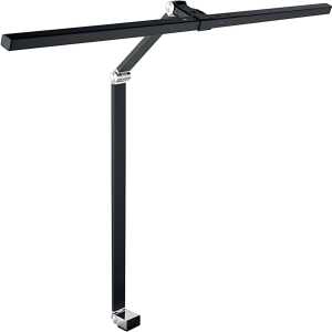 LED-Bildschimleuchte, Alu, schwarz, stufenlos dimmbar, 230 V / 11,5 W Lichtsensor, Farbtemp wechselbar