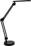 LED-Schreibtischleuchte mit Fuß, schwarz, 230 V / 7...