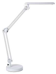 LED-Schreibtischleuchte mit Fuß, weiß, 230 V / 7 W neutralweiß (5.000 K)