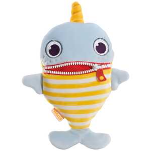 SCHMIDT SPIELE Schmidt Sorgenfresser Plüsch Wallo 24 cm, Edition Ahoi