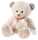 Heunec Bär PEARLIE Taupie mit Rosé-Schleife mittel Größe 23 cm