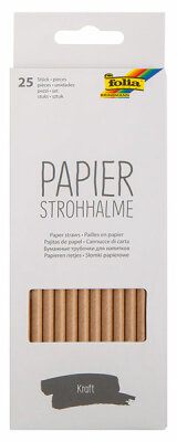 Papierstrohhalme 20cm