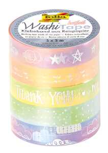 Washi Tape 5m 5er Set 4001868116687