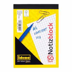 Idena Notizblock FSC-Mix 4002372003807