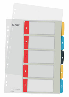 LEITZ Plastikregister A4