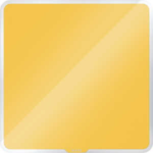Leitz Glasboard Cosy 45 x 45 x 0,4 cm Sicherheitsglas gelb