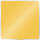Leitz Glasboard Cosy 45 x 45 x 0,4 cm Sicherheitsglas gelb