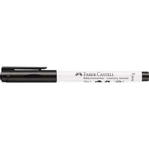 Faber Castell Wäschemarker Rundspitze scwarz