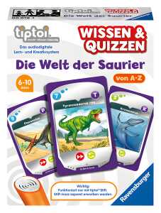 Tiptoi Wissen & Quizzen RAVENSBURGER 00078 Die Welt der Saurier