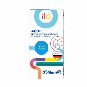 Pelikan Tintenpatrone 4001 Großraum ilo GTP/5 türkis