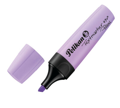 Pelikan Textmarker 490 Pastell-Violett 10 Stück in Faltschachtel