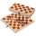 Schachkassette Holz 38x19x6cm, Figuren: Design Staunton, Schima-Holz,