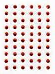 ROESSLER PAPIER Sticker Rhinestone rund