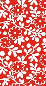Mitteldecke 80x80cm Sunny Smile rot