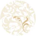 Tassendeckchen 8cm 20er 25+ Sonate creme