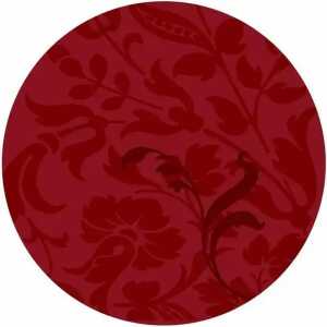 Tassendeckchen 8cm 20er 25+ Sonate bordeaux