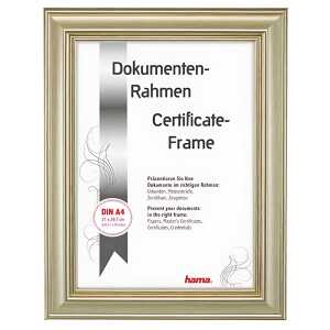 Kunststoffrahmen Lobby 21x29,7cm gold, Hama