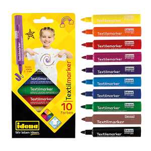 Idena Textilmarker 10er 4064997104444