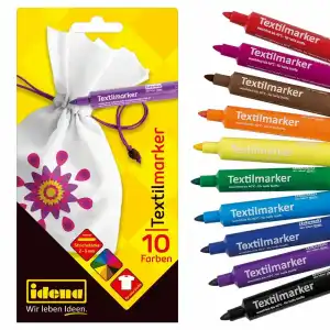 Idena Textilmarker 10er 4064997104444