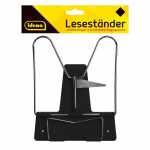 Idena Leseständer mit Metallbügel schwarz