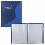 Idena Zeugnismappe A4 12 Hüllen blau, Mappe mit...