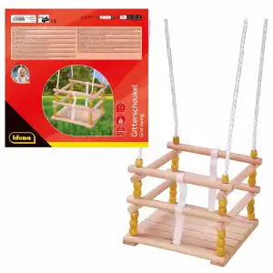Idena Gitterschaukel Holz 4064997401925