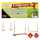 Idena Turnschaukel Set 4064997401932