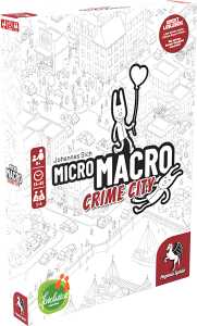 Pegasus Familienspiel MicroMacro Crime City, 1-4 Spieler, ab 8 Jahren