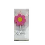 Figurenkerze Blume 8x3x1cm, Trötsch