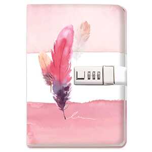 Trötsch Tagebuch Feather mit Zahlenschloss, ab 6 Jahren, Trötsch