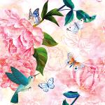 Serviette 24x24cm Lovely spring, 3-lagig, 20 Stück,...