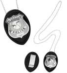 Polizeimarke m. Halskette 8003558058600